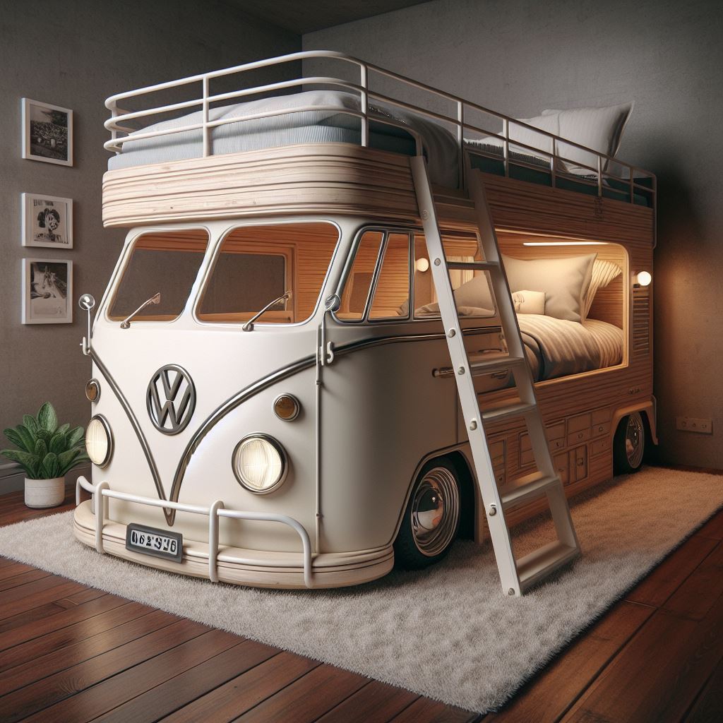 Volkswagen Inspired Bedroom: Creative Decor Ideas