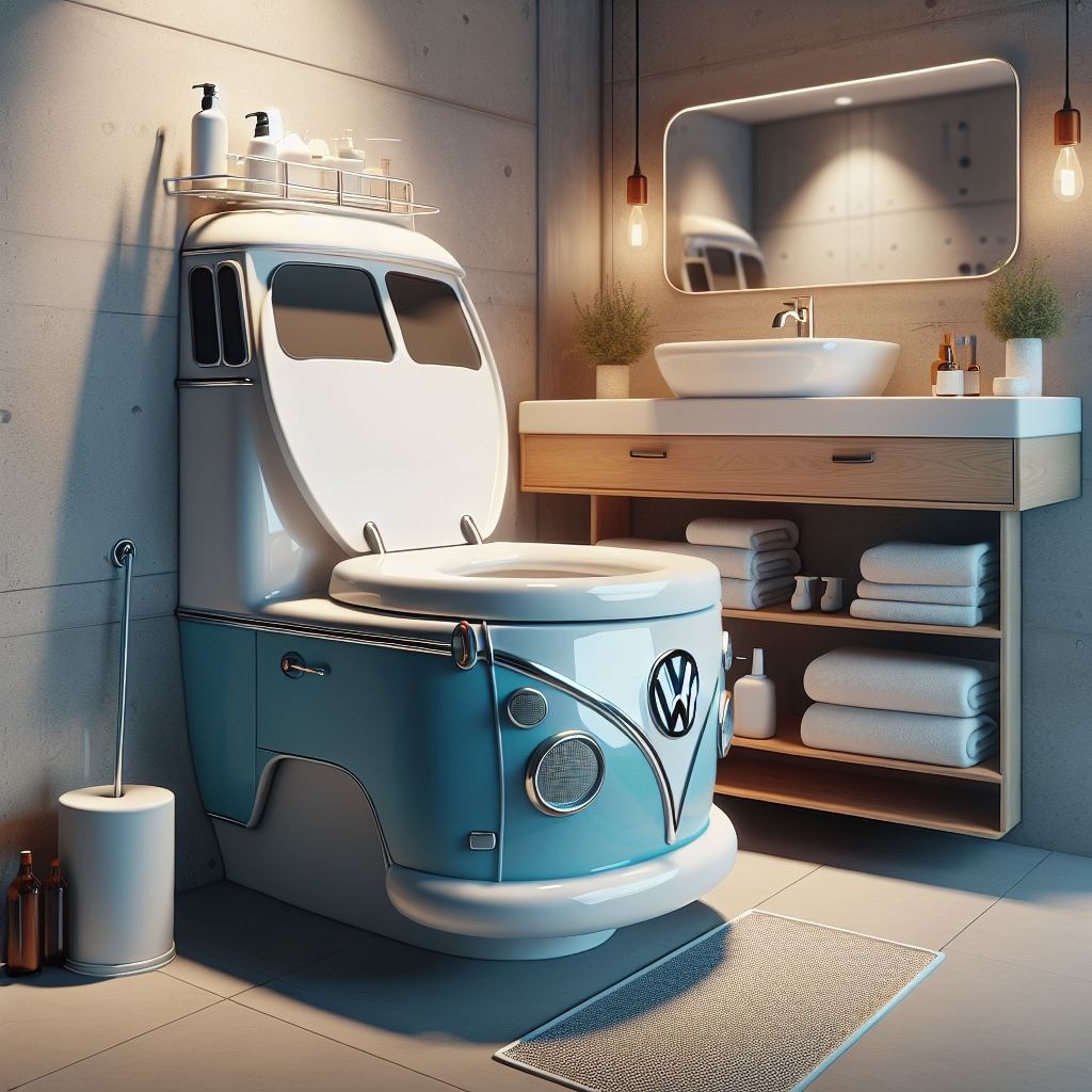 Volkswagen Bus Toilet: Retro Design Appeal & Eco-Friendly Features