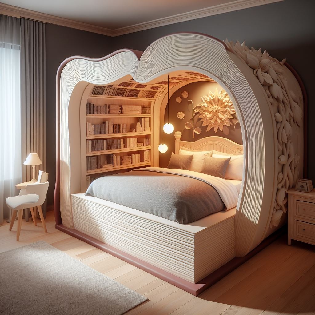 Embracing the Book Design Bed Lifestyle