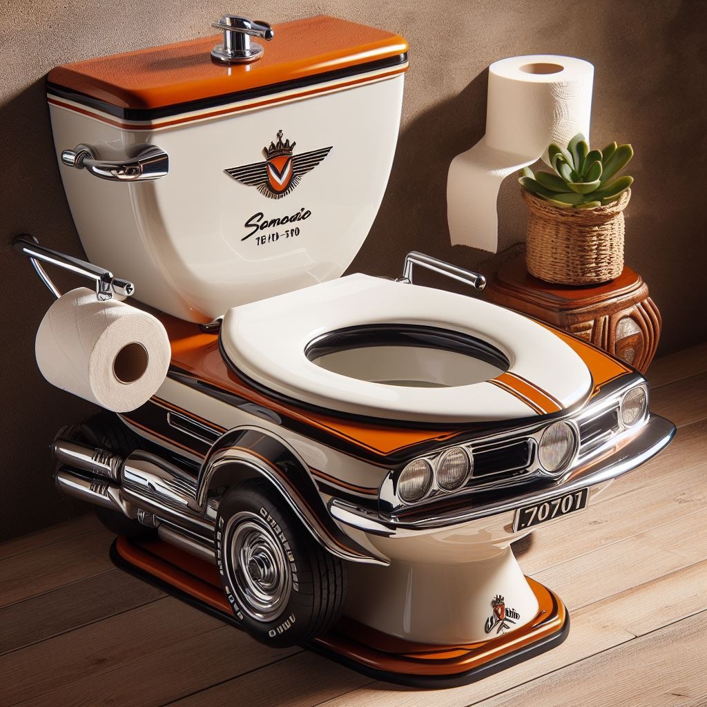 The Le Mans 1970 Inspired Toilet: A Nostalgic Ode to Automotive History