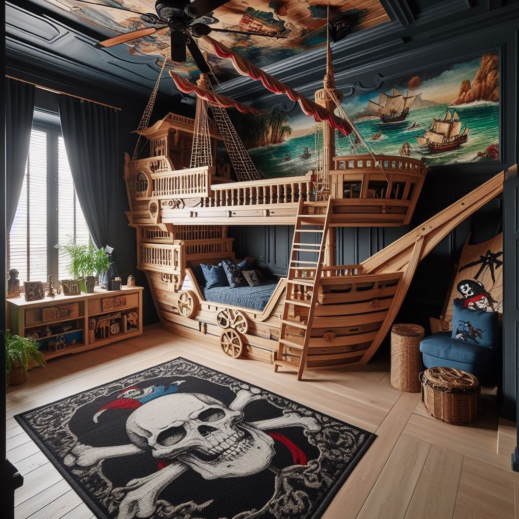 Adding Pirate-Themed Decorations and Features