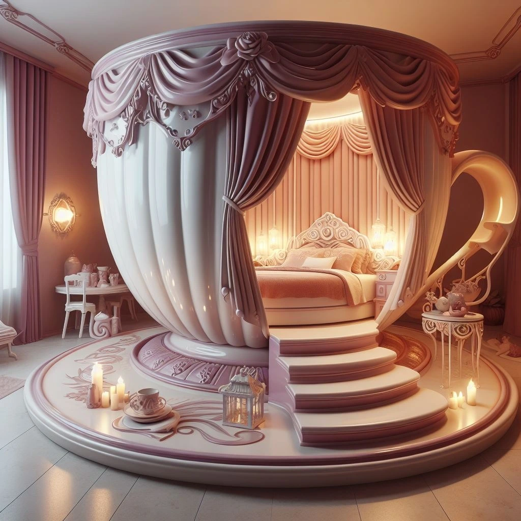 The Quaint Comfort of a Tea Cup Bed: A Cozy Retreat