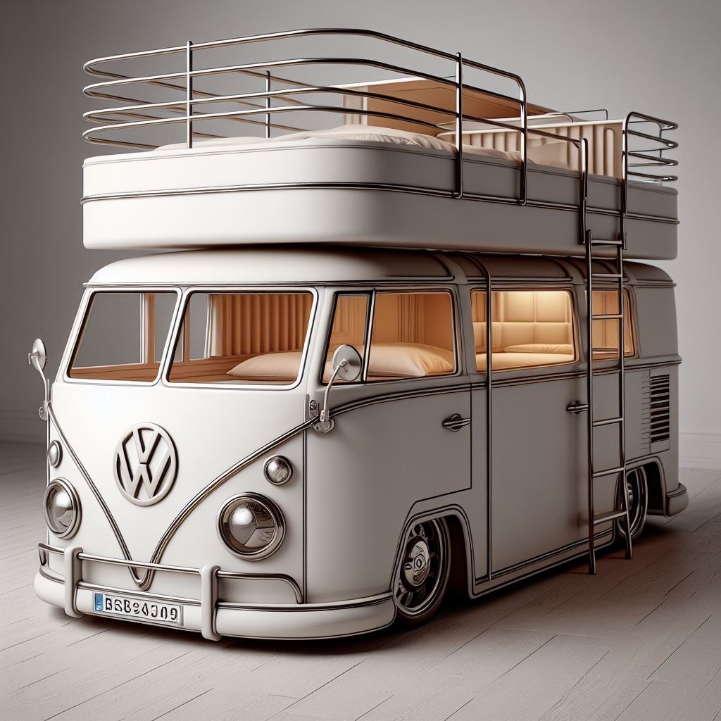 Innovative Volkswagen Campervan Design Inspirations for Bedrooms