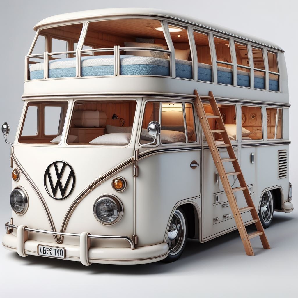 Quirky VW Camper Van Bedroom Decor Suggestions