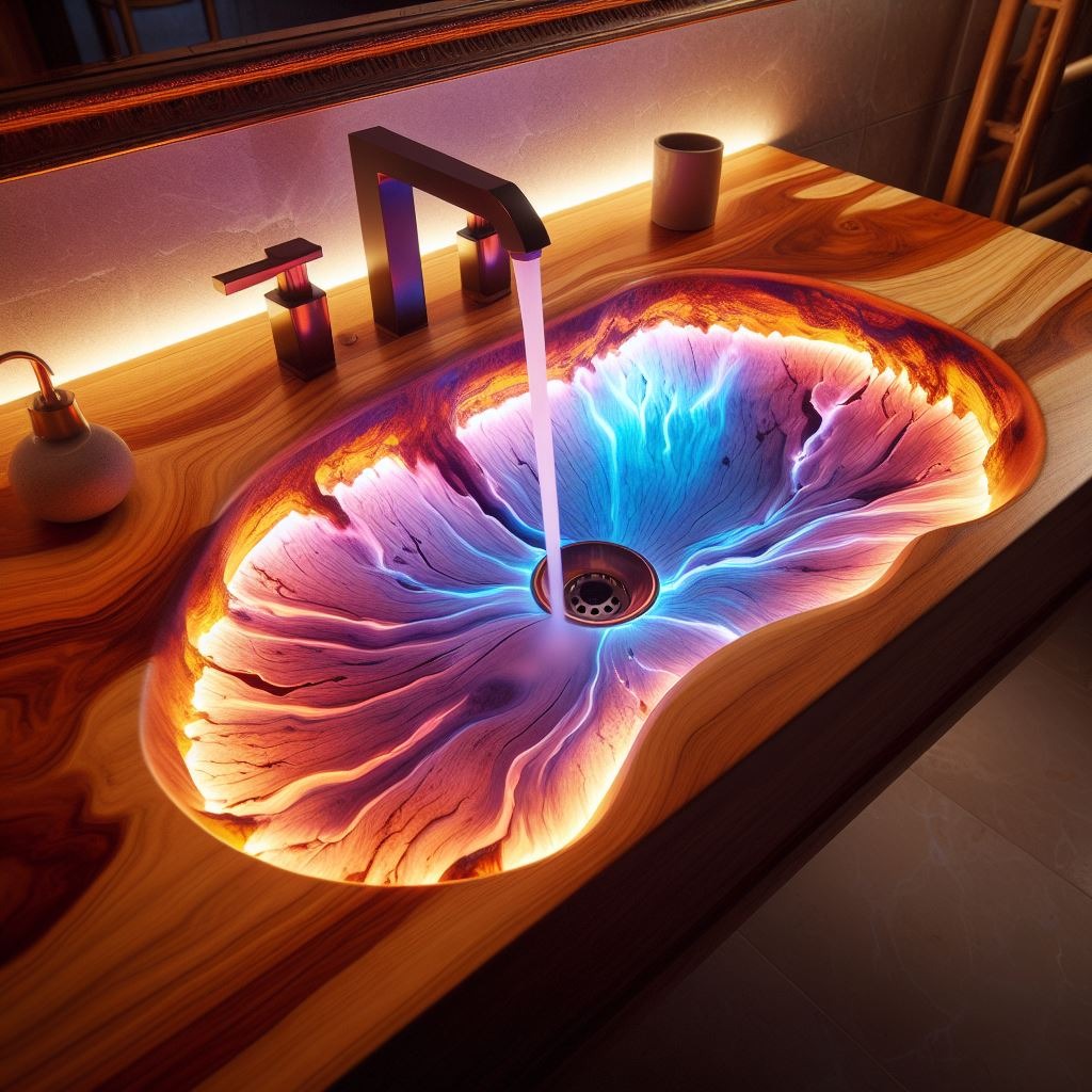 Wooden Sinks and Epoxy: Elevating Craftsmanship with Modern Innovation