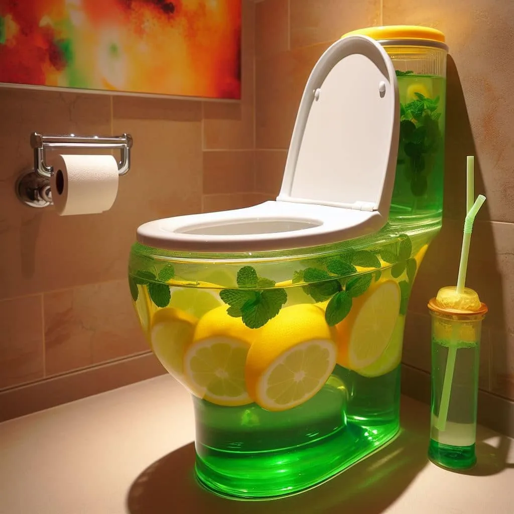 Cocktail-Inspired Toilet