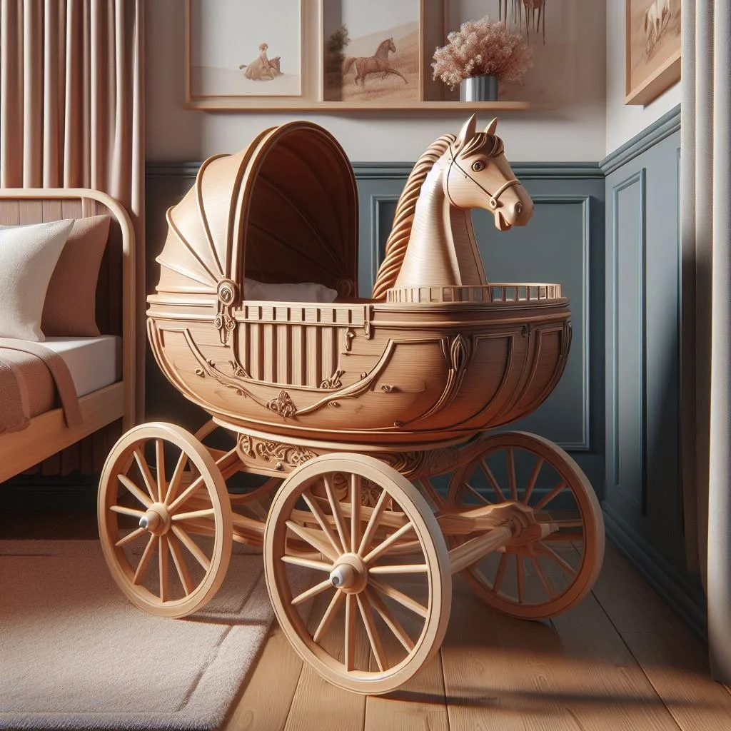 Unique Features of Carriage-Themed Cradles