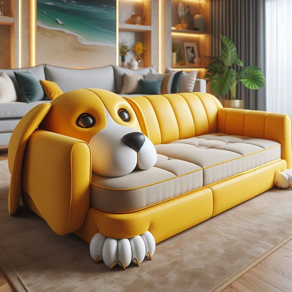 Captivating Beagle Sofa Imagery