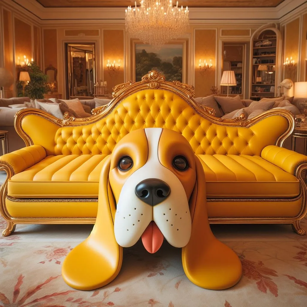 Creative Beagle Sofa Content