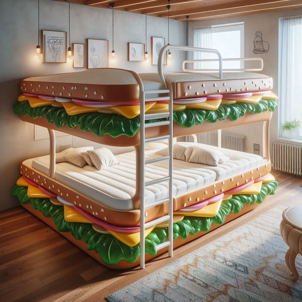 Inspiration for Burger-Themed Rooms