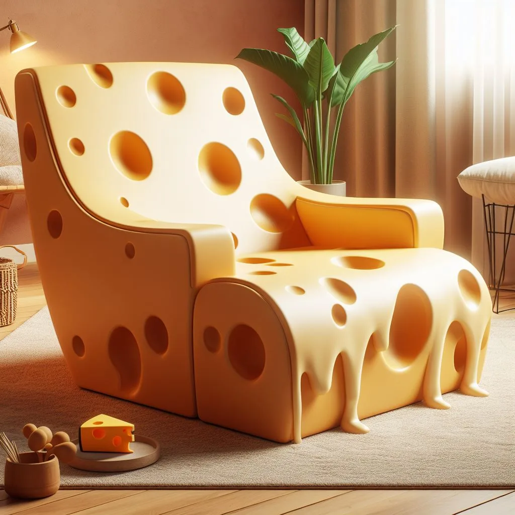 Discovering Cheese-Inspired Lounge Chairs