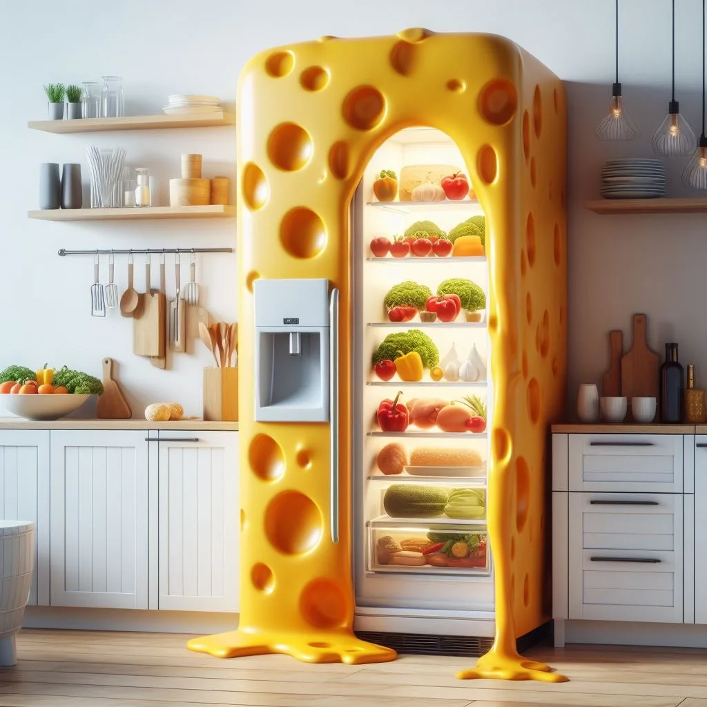 Why Choose a Cheese-Inspired Refrigerator?