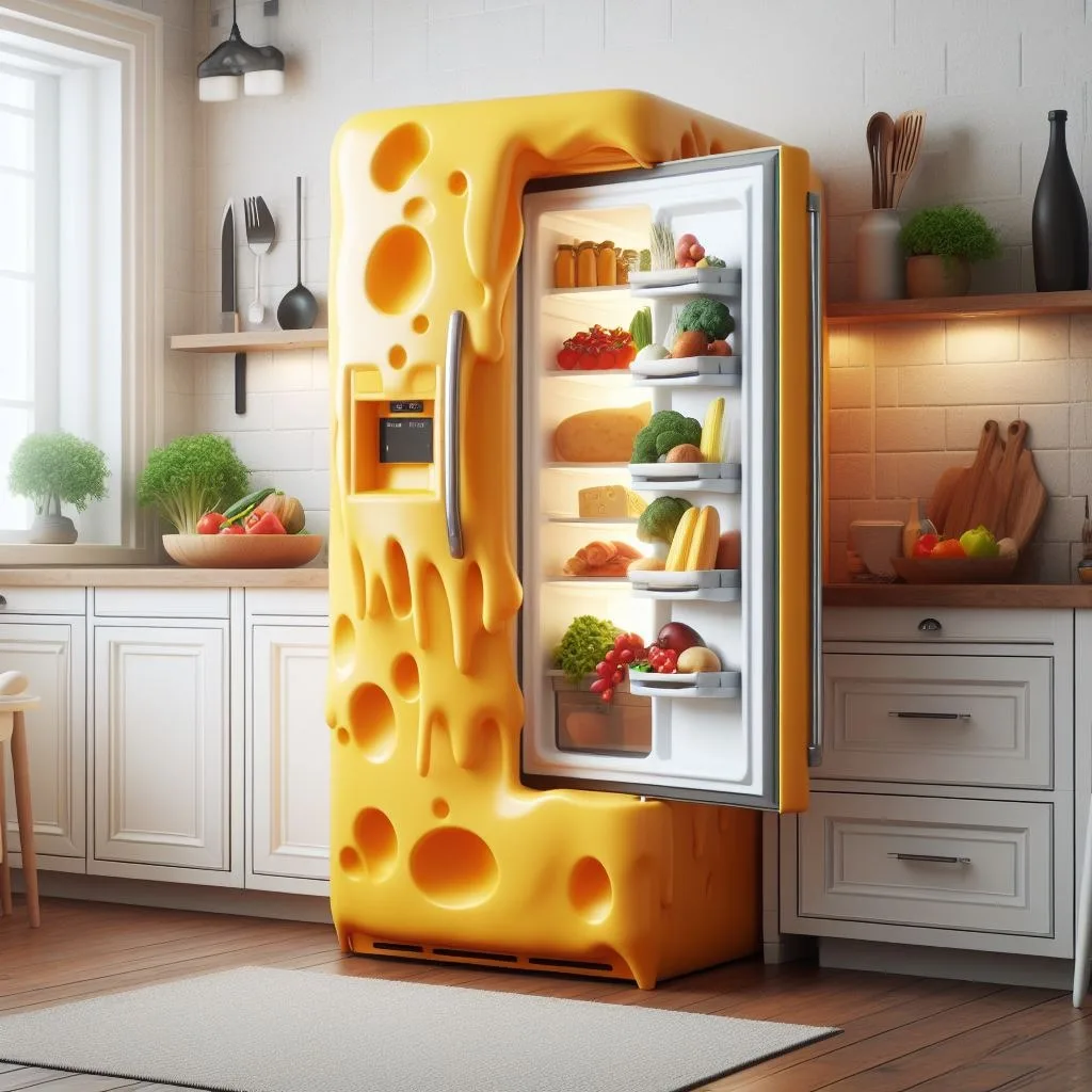 Cheese-Inspired Refrigerator: Unlocking the Full Potential of Cheese Aging and Storage