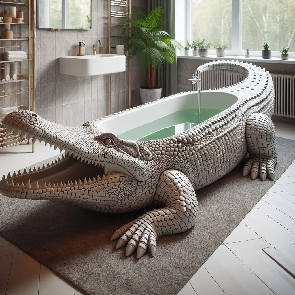 Playful Bathtub Scenes