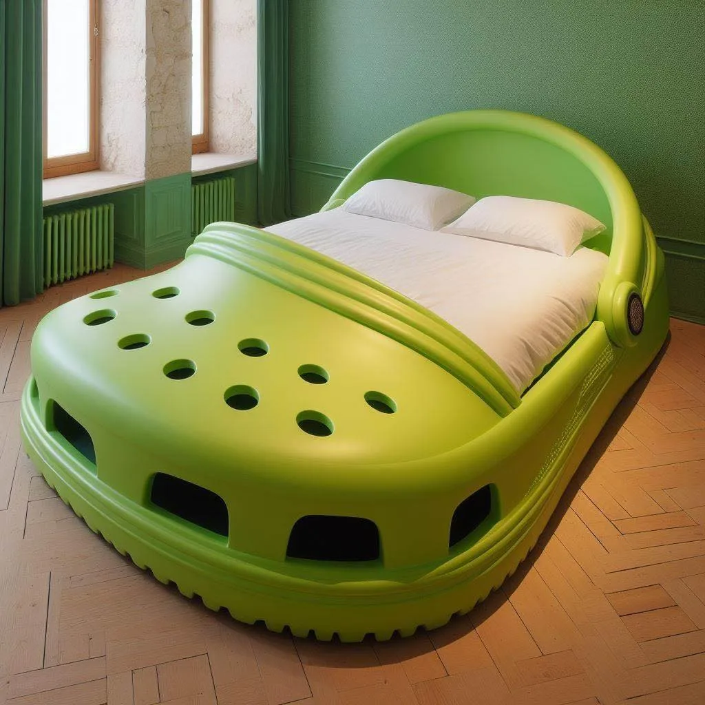 Crocs Inspired Bed: Designing Comfort & Style