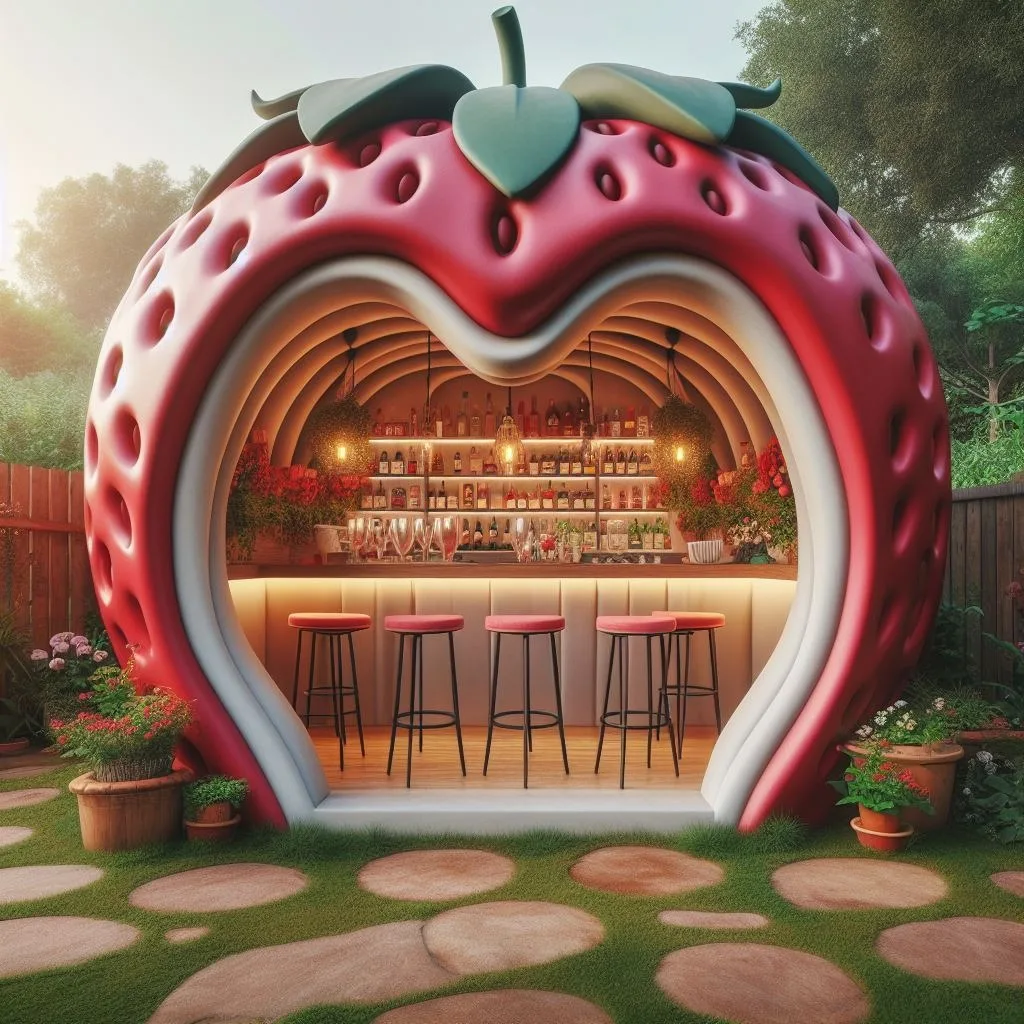 The Appeal of Fruit-Shaped Outdoor Bars