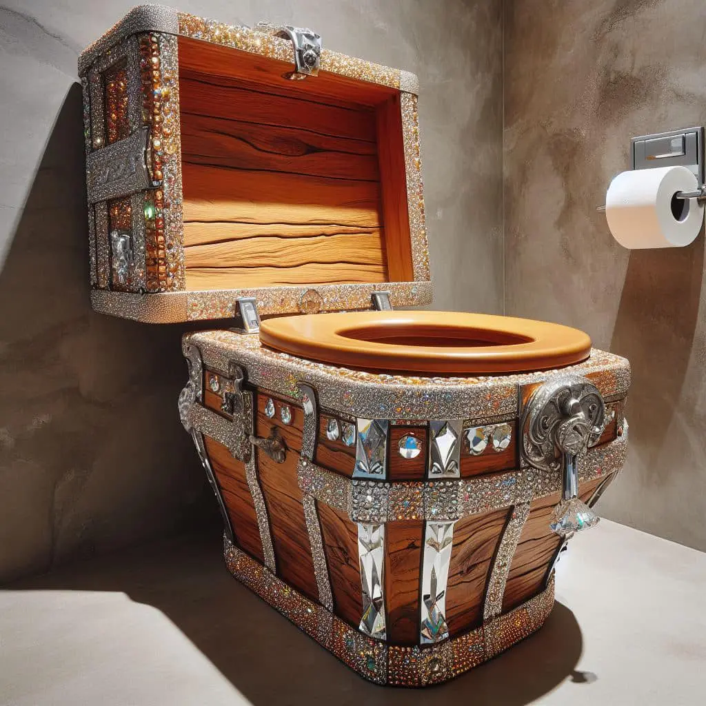 Toilet Inspired Treasure Chest: Creative Potty Training Tips