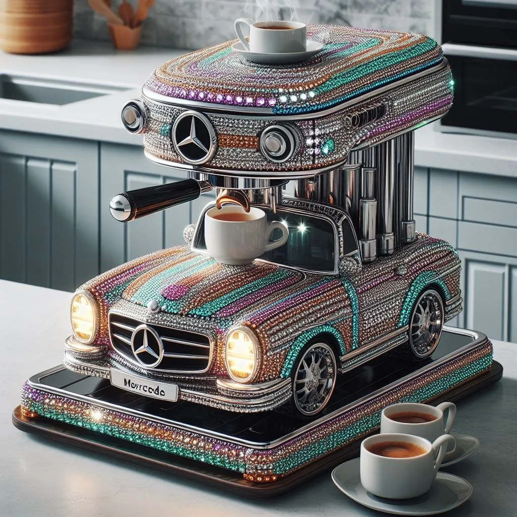 The Mercedes Inspired Coffee Maker: Where Luxury Meets Caffeine