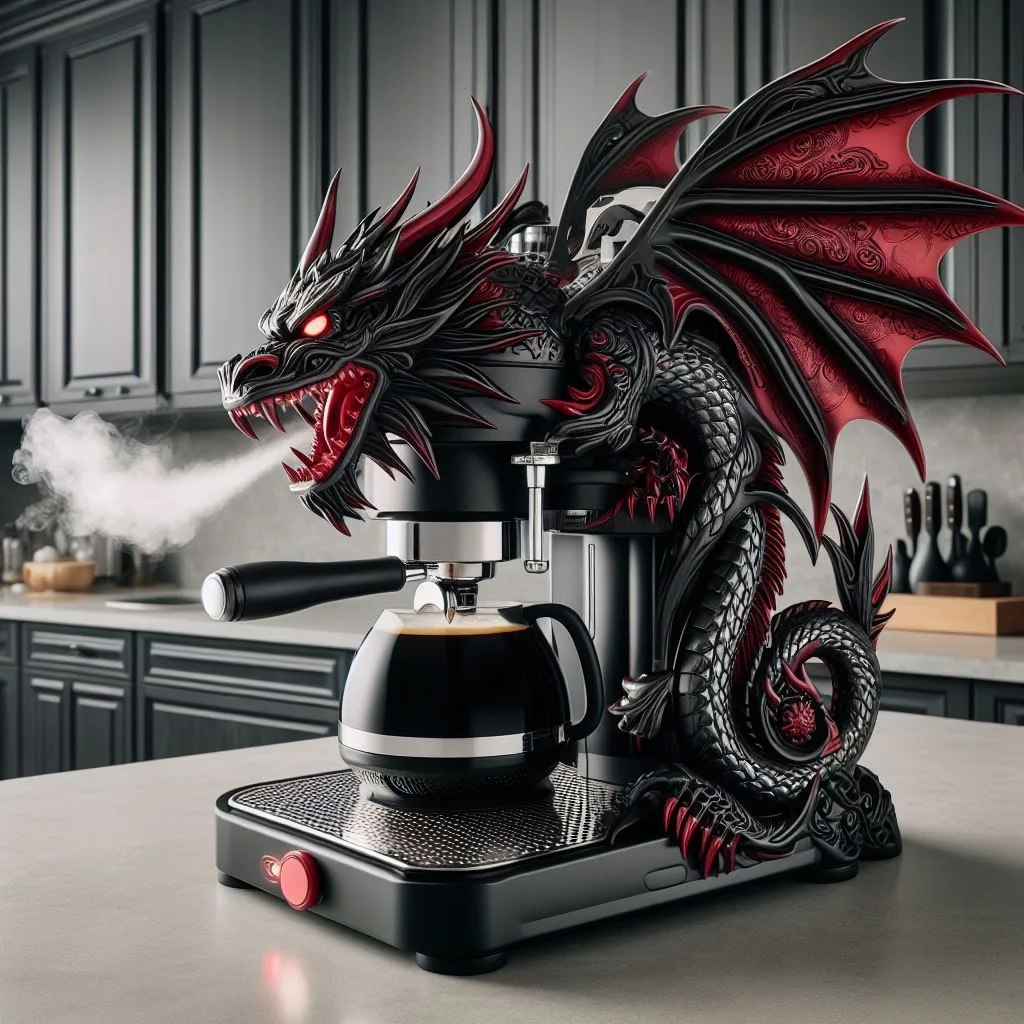 Dragon Coffee Makers: A Majestic Blend of Art and Functionality