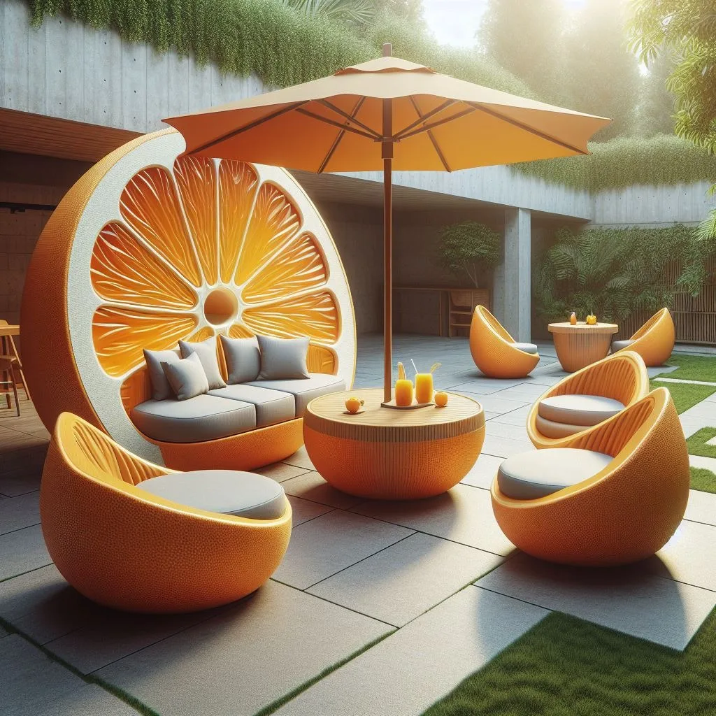 The Appeal of Fruit-Themed Patio Sets