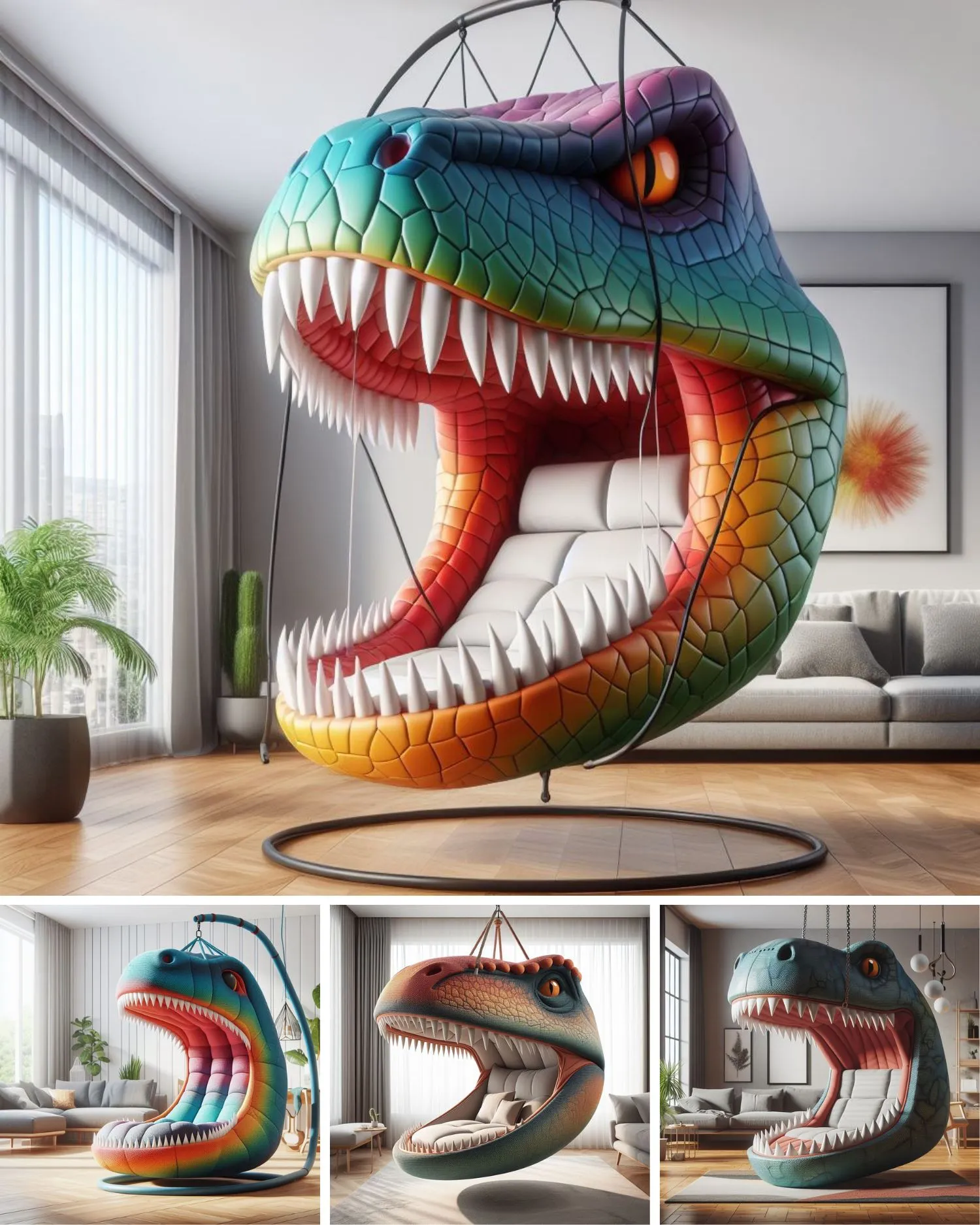 Hanging Dinosaur Lounger: The Ultimate Blend of Fun and Relaxation