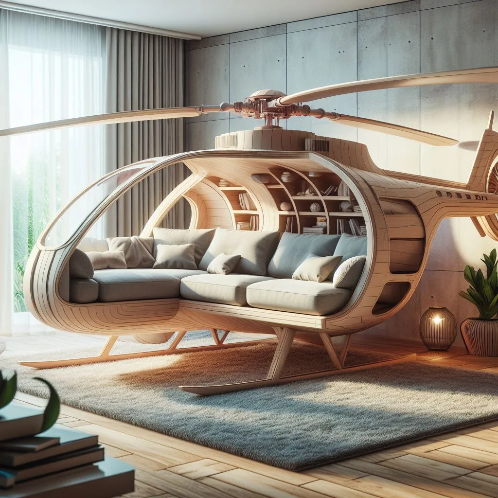 Fitting Helicopter Sofas into Modern Decor