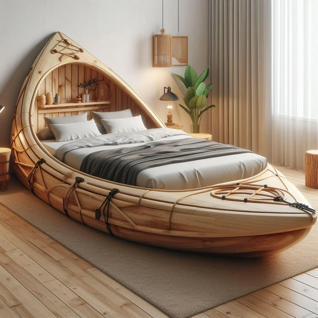Kayak Bed Designs | Creative Bedroom Decor, Nature-Inspired Themes