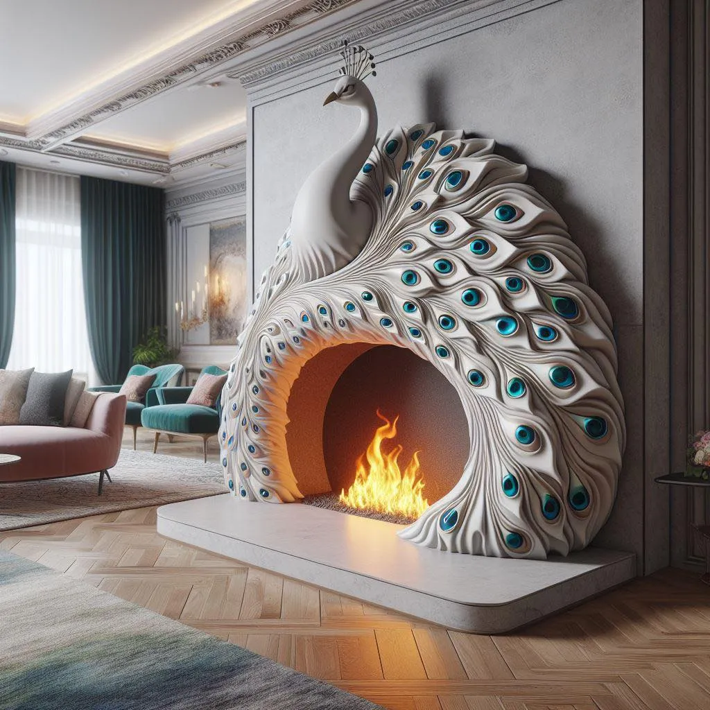 Peacock Fireplaces: The Perfect Statement Piece for Any Home
