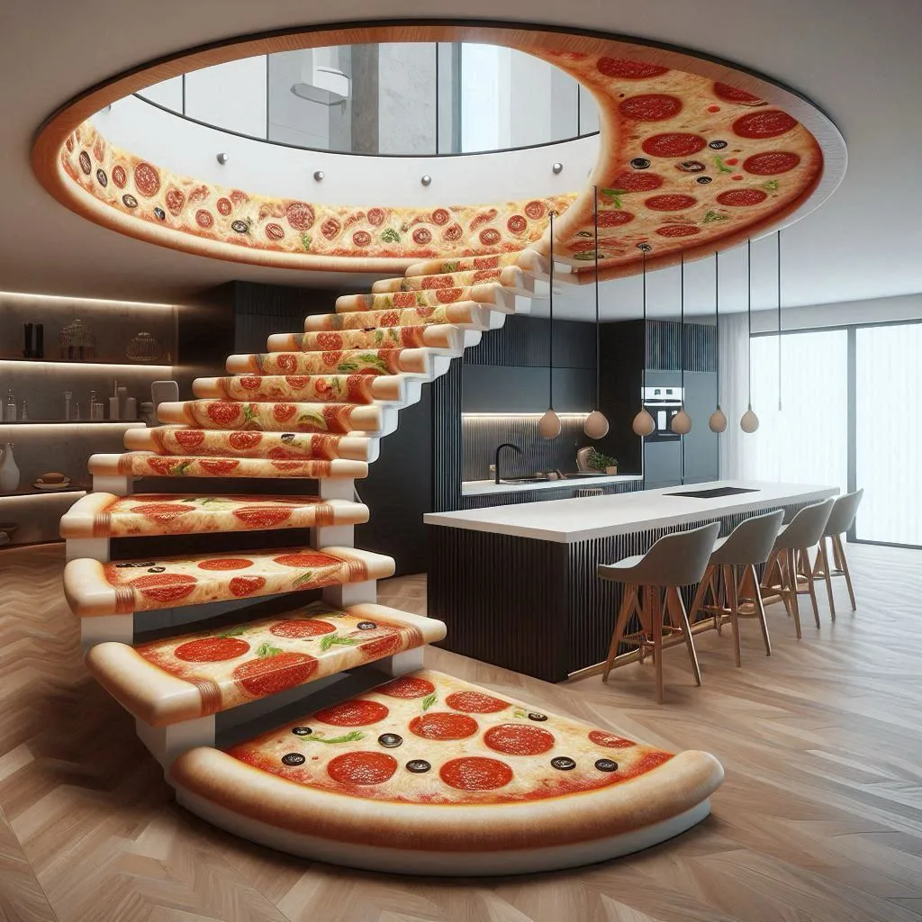 Innovative Architectural Trend in Tokyo: The Pizza Staircase Craze
