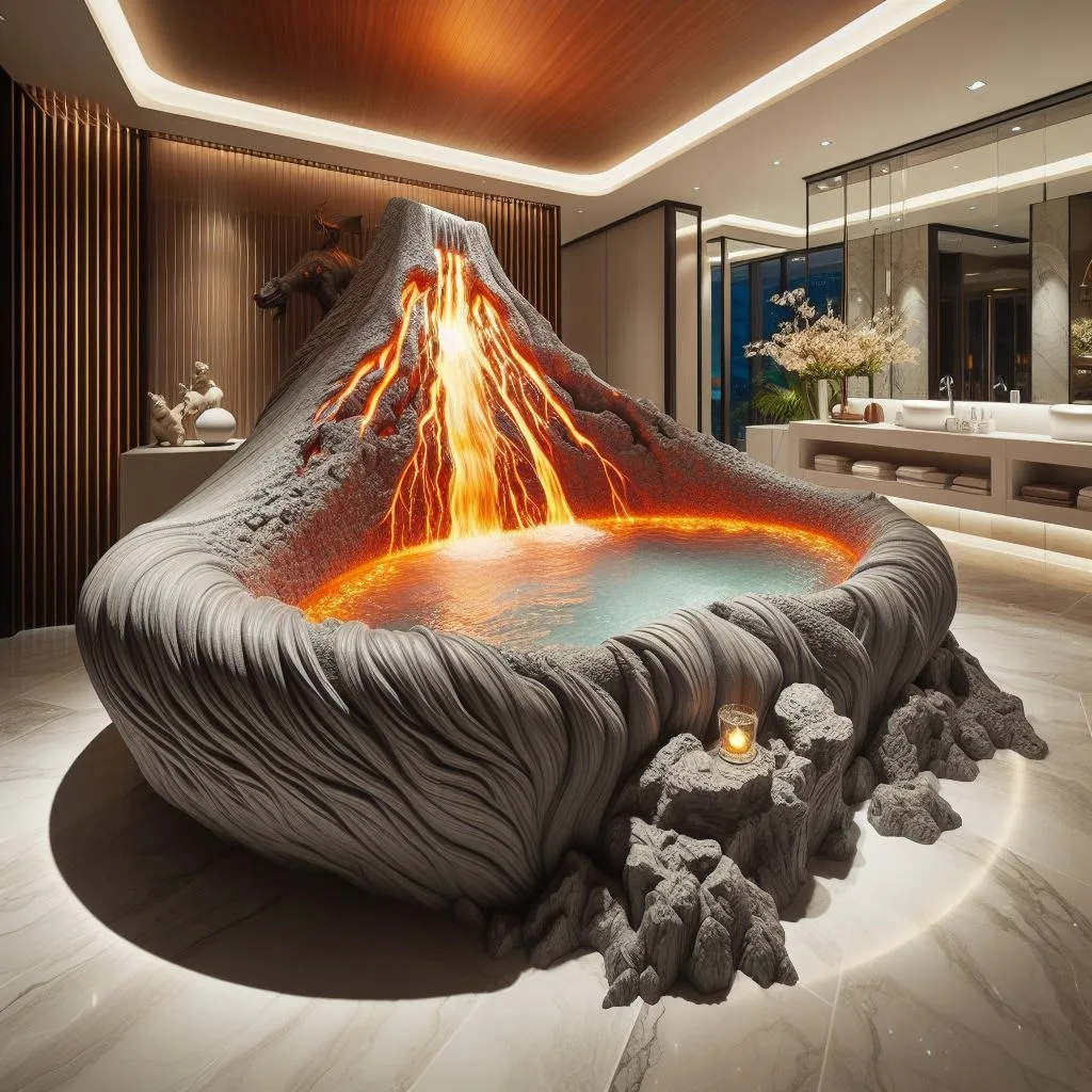 Discover Volcanic Inspired Bathtubs