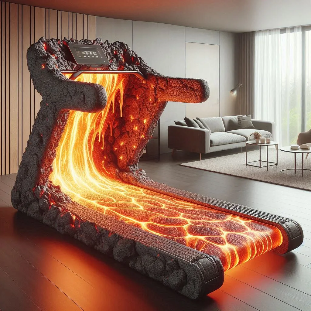 Unleashing the Power: Lava Inspired Treadmill Design and Workout Benefits