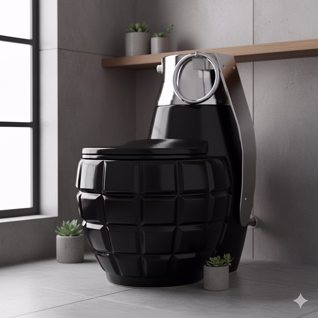 Design Styles That Complement Grenade Toilets