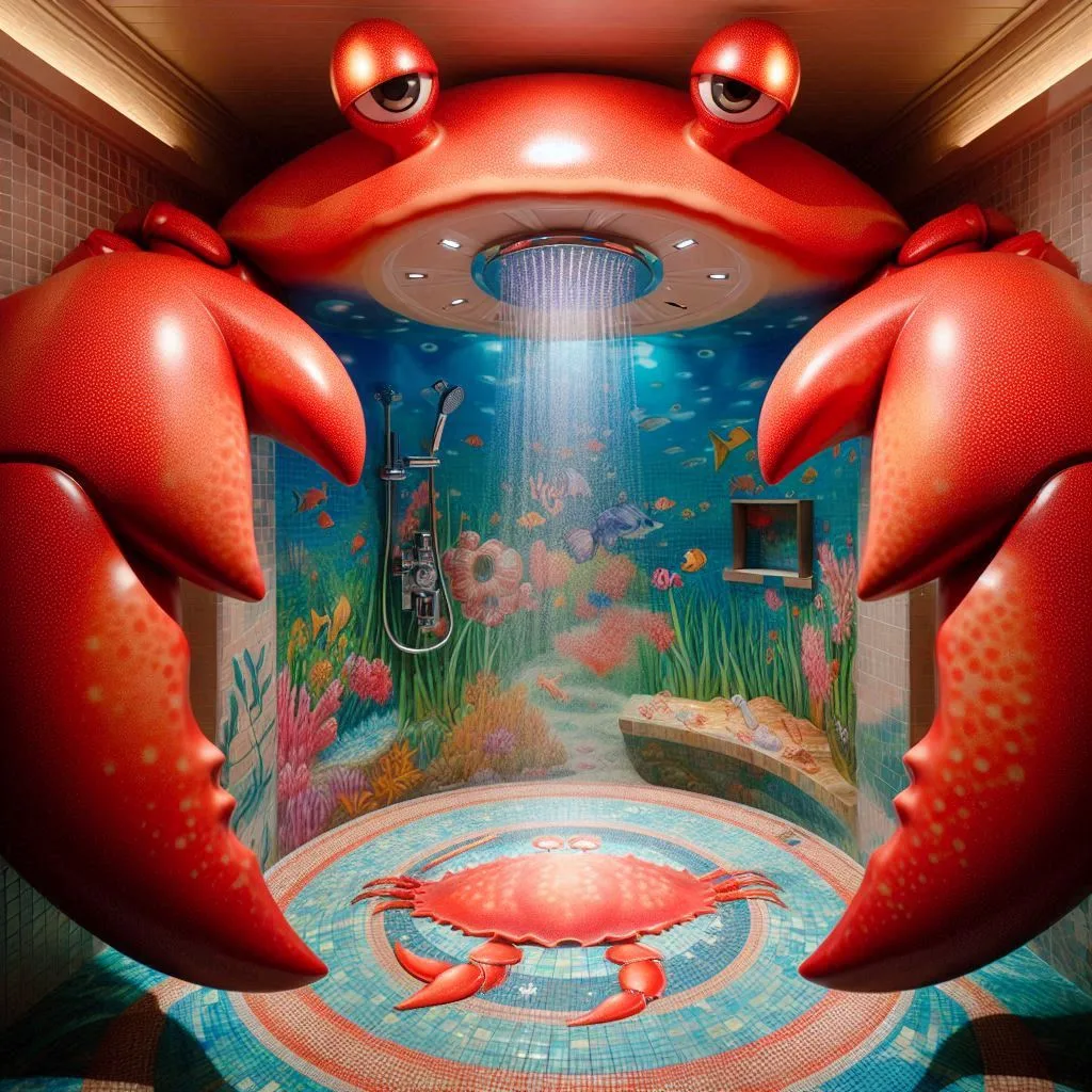 Dive into Tranquility: Elevate Your Bathroom with Sea Animals-Inspired Shower Designs