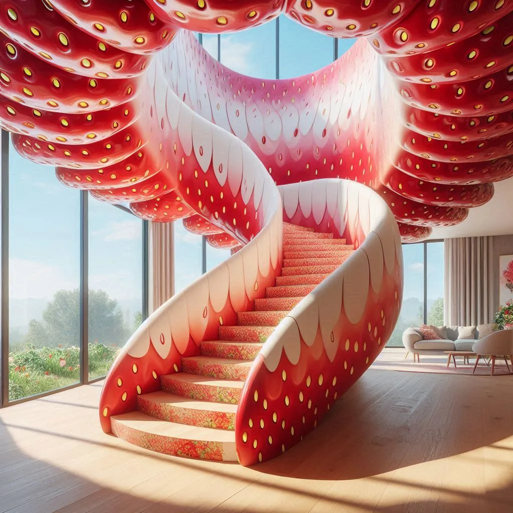 Aesthetic Benefits of Fruit-Themed Stairs