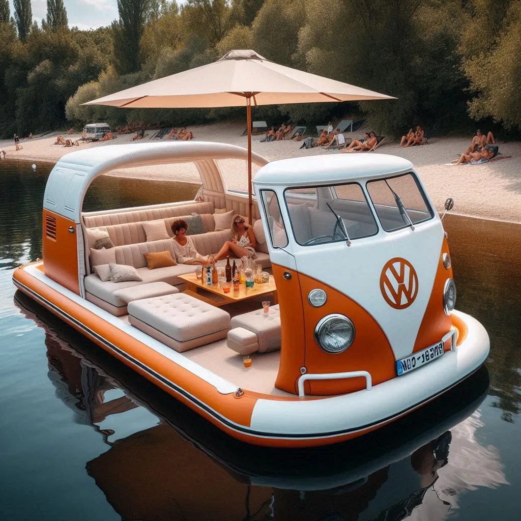 The Evolution to an Inflatable Lounge Boat