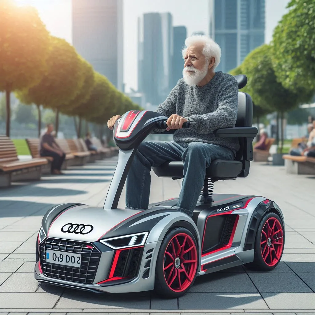 Unveiling the Audi Shape Mobility Scooter