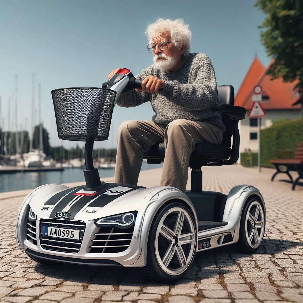 Unveiling the Audi Shape Mobility Scooter: Luxury and Innovation