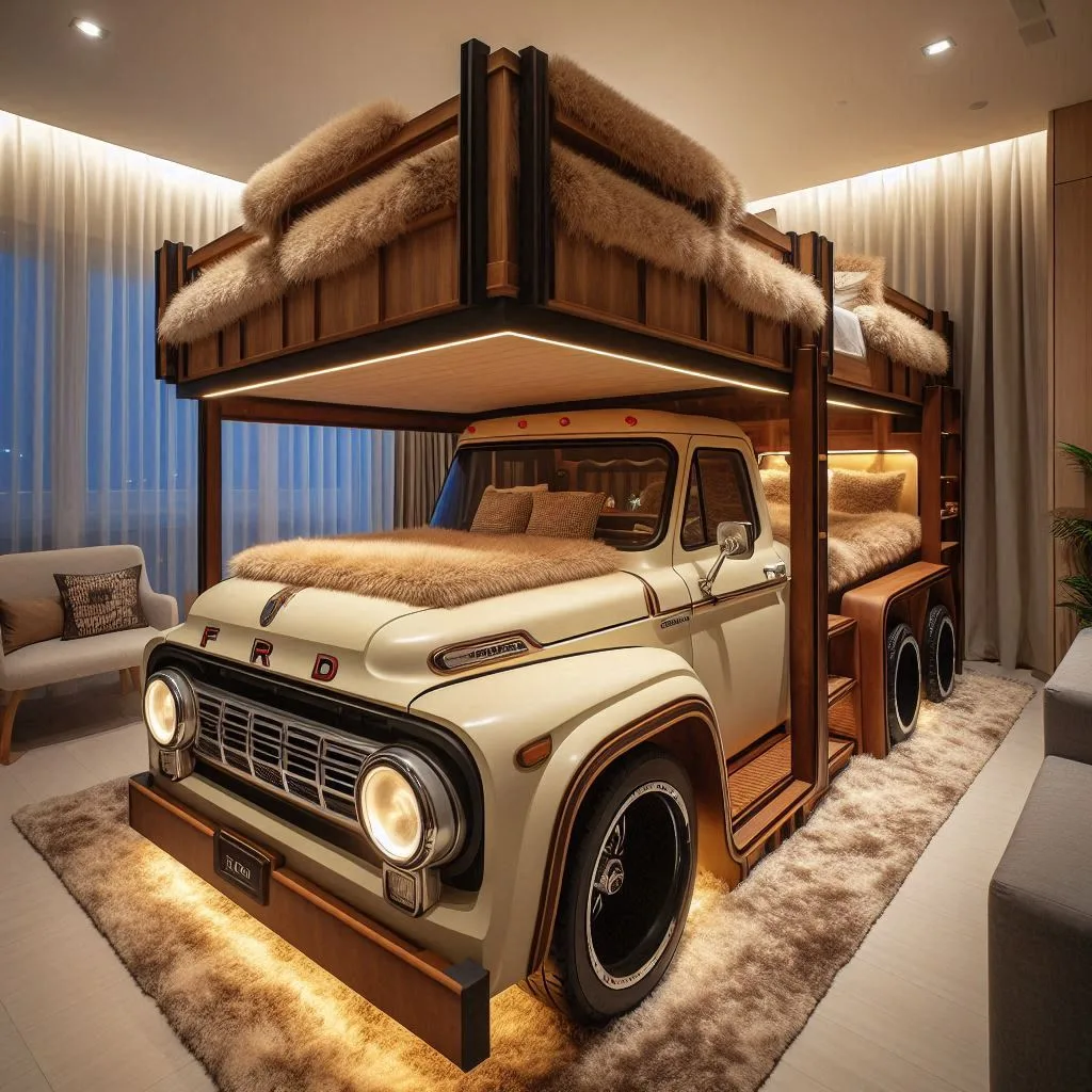 Safety Features for Automotive Bunk Beds