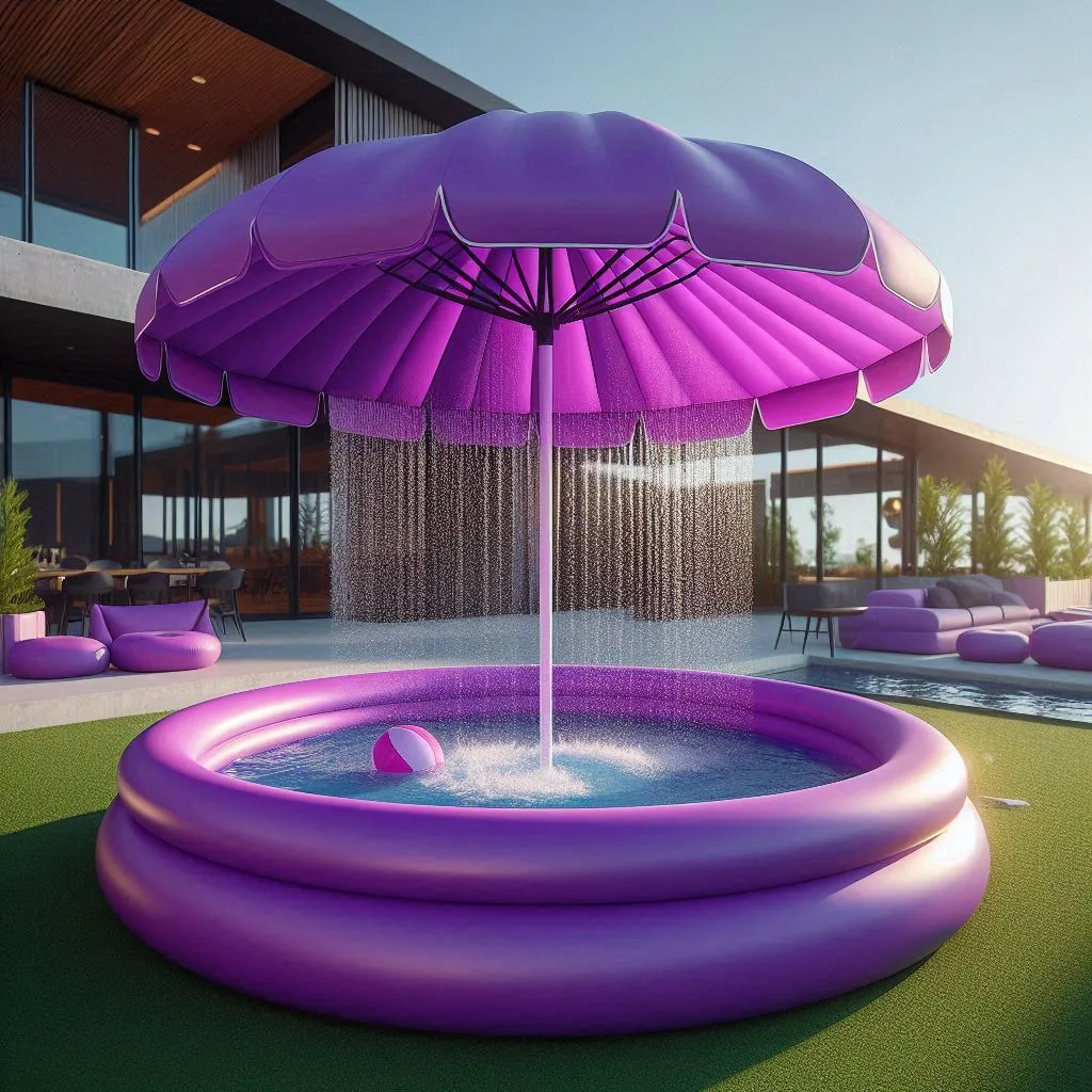 Benefits of Inflatable Umbrella Pools