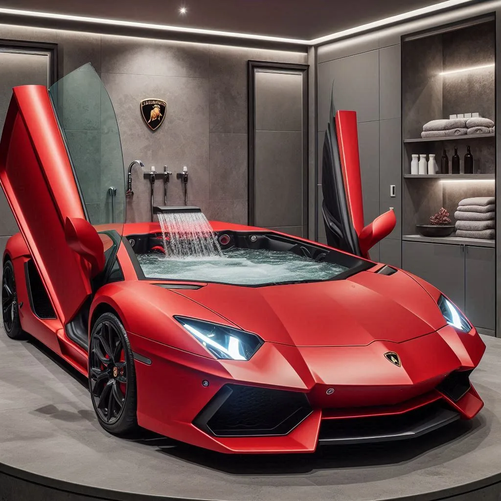 Lamborghini Bathtub: Experience Luxury with Supercar-Inspired Design