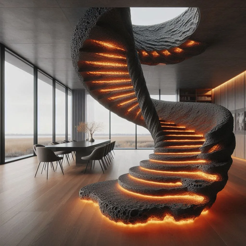 Aesthetic Appeal of Lava Staircases