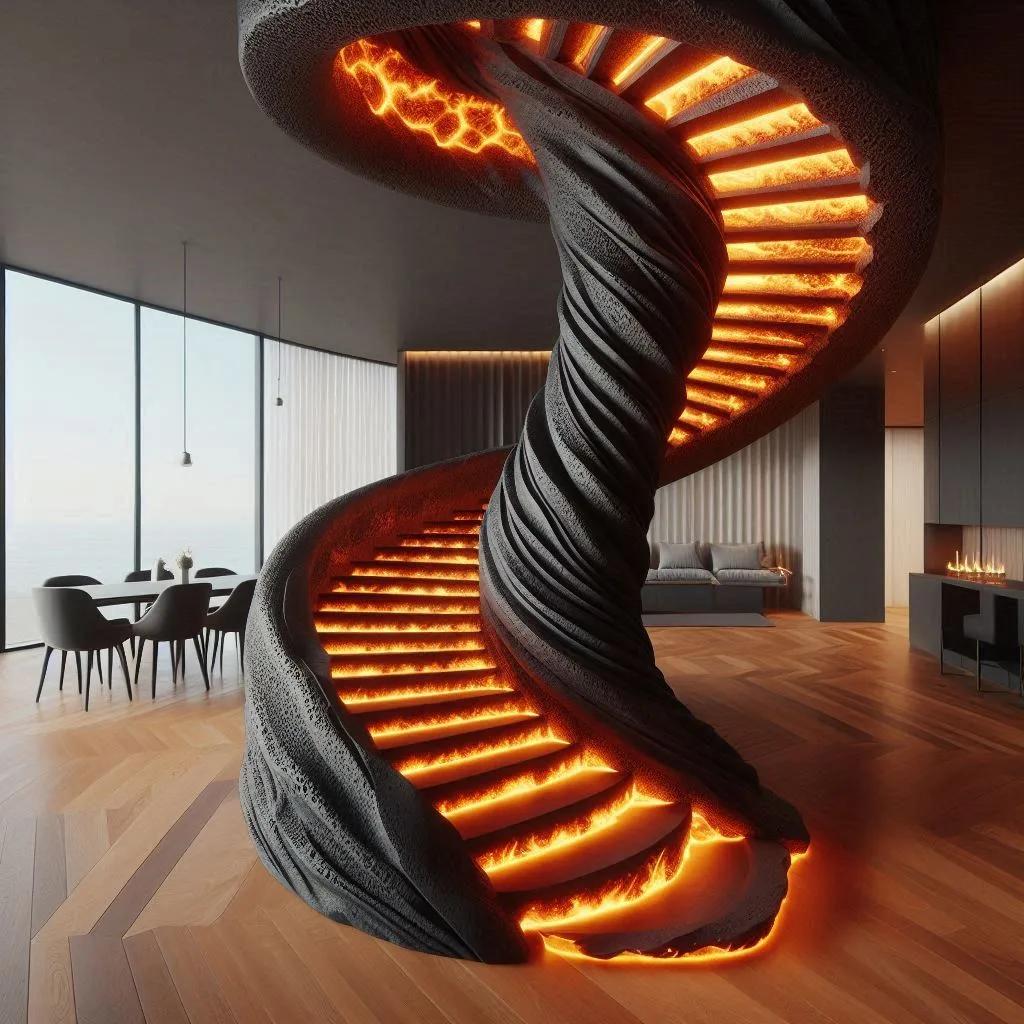 Commercial Applications of Lava Staircases