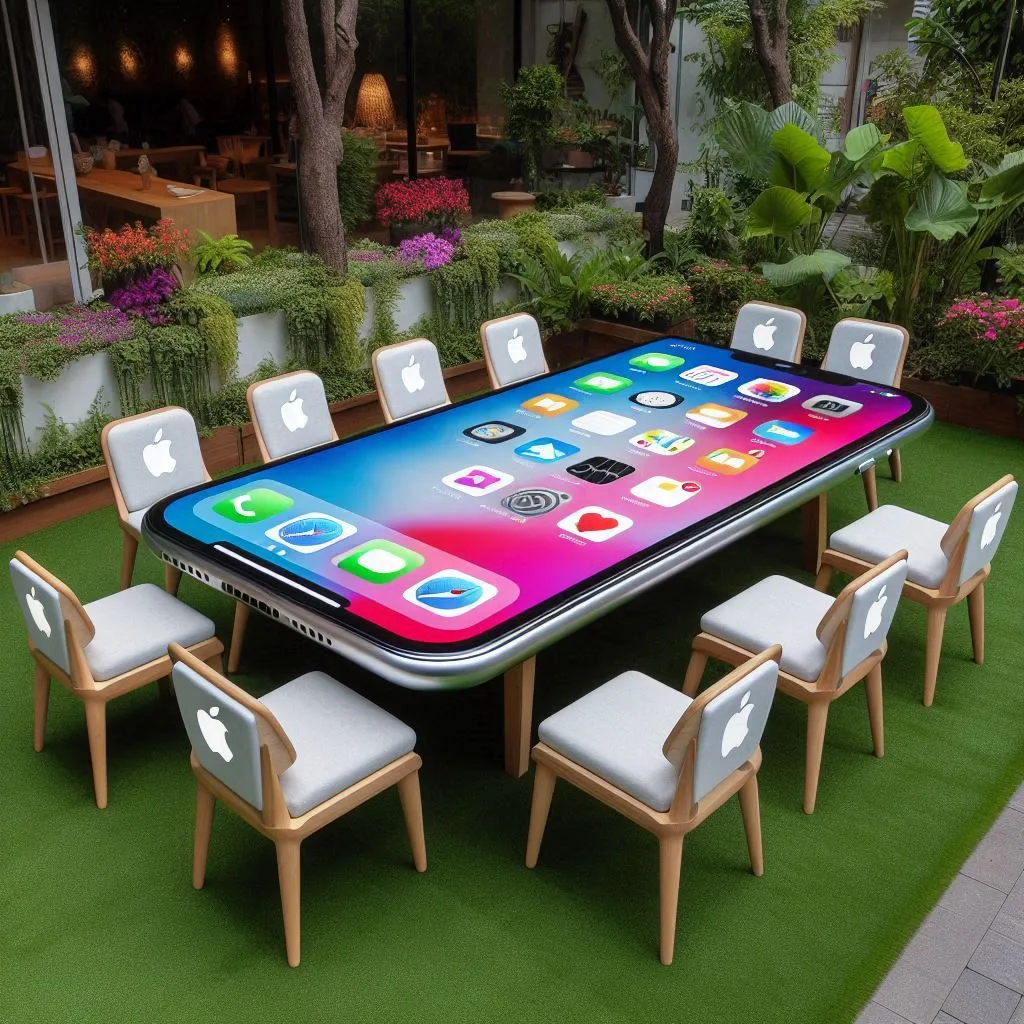 Smartphone-Shaped Patio Sets: A Stylish Outdoor Addition