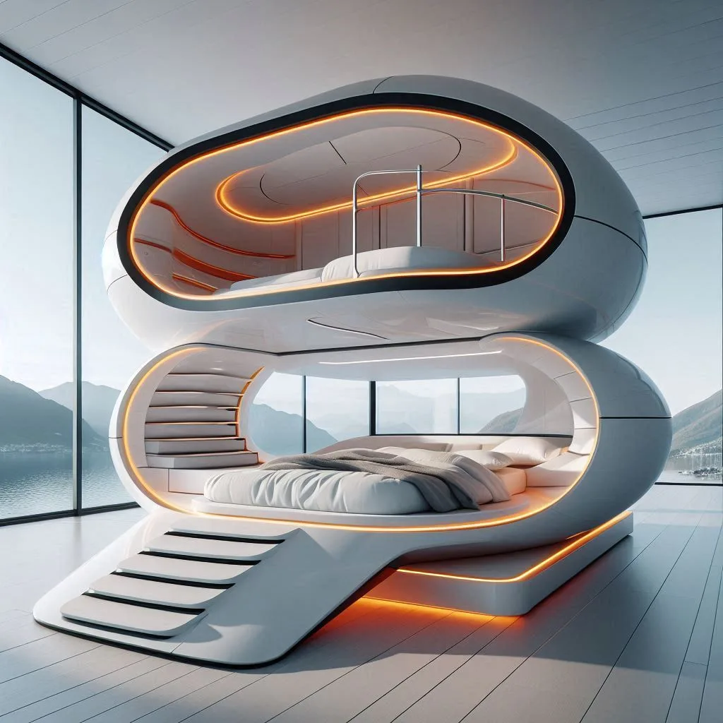 Overview of Spaceship Bunk Beds