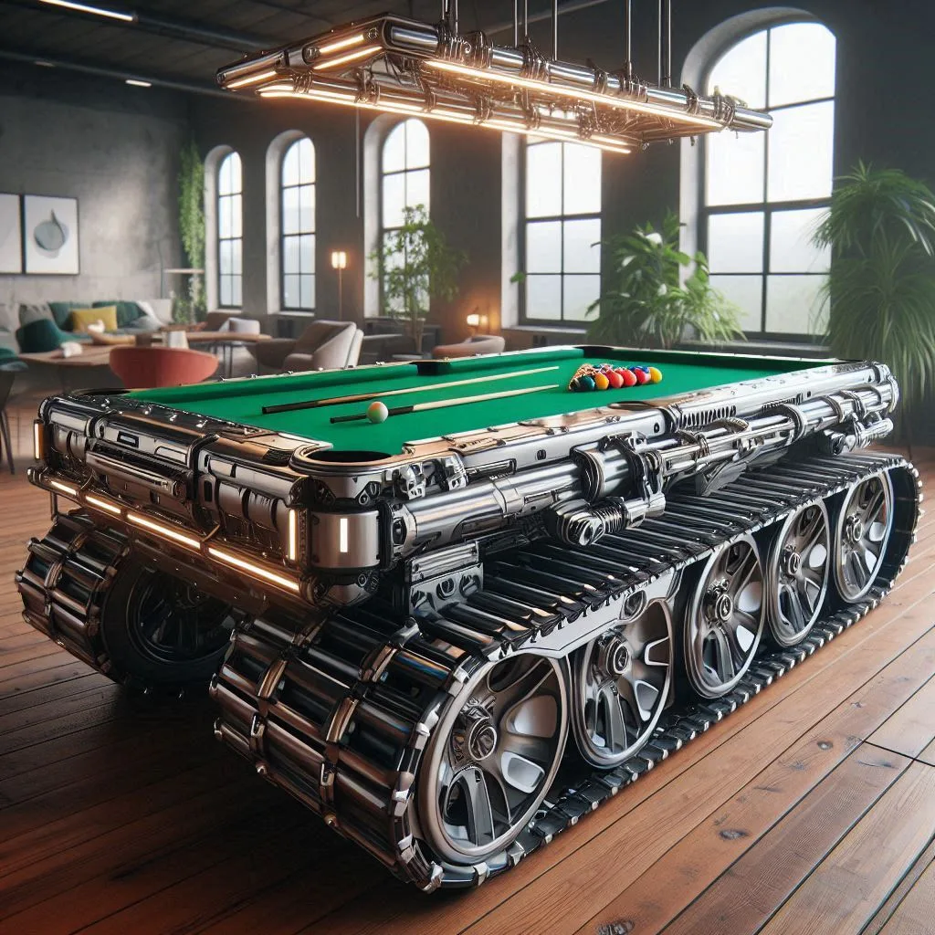 Enhancing Game Rooms with Tank Tables