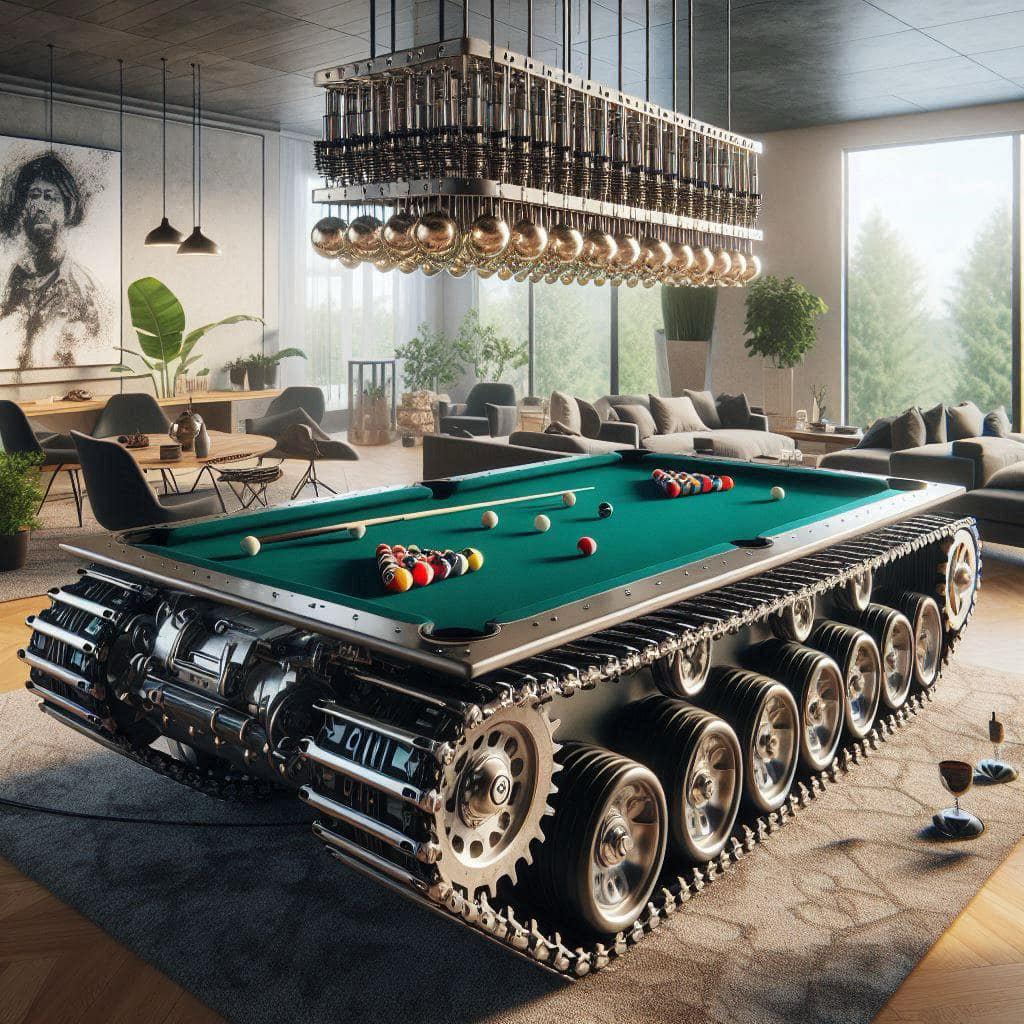 Tank Pool Table: A Unique Addition to Your Game Room