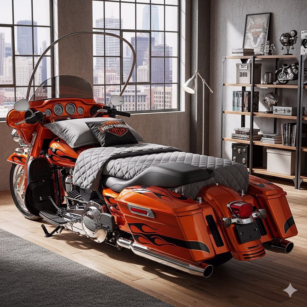 Harley Bed: The Ultimate Guide to Motorcycle-Themed Bedroom Furniture