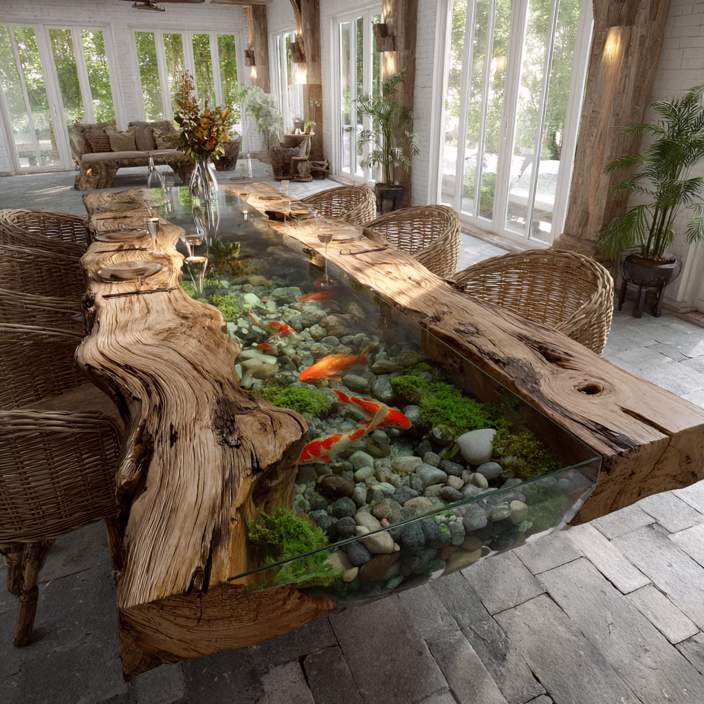 The Art and Craft Behind River Tables
