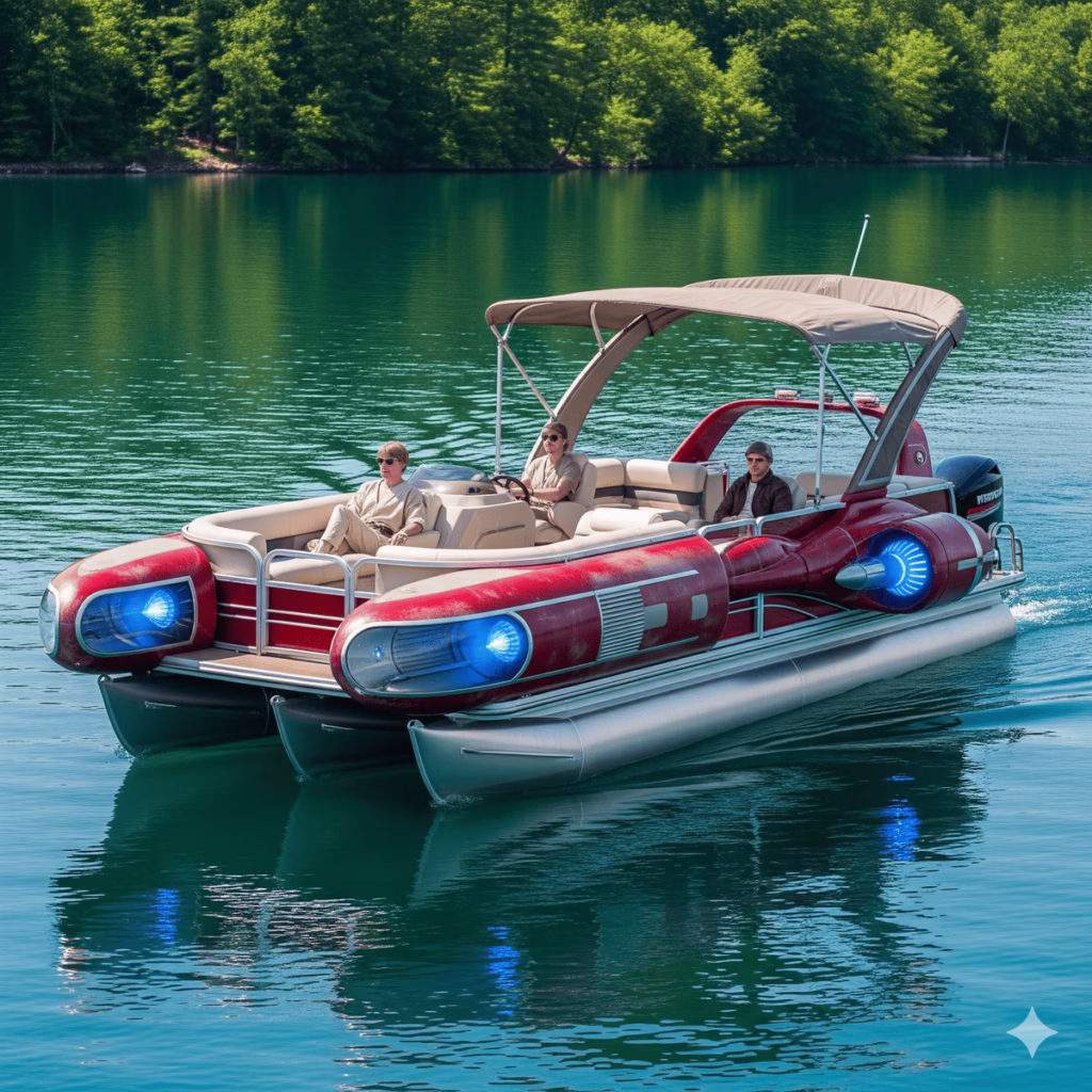 Star Wars Pontoon Boat: Transform Your Pontoon Boat into a Star Wars Galaxy Cruiser