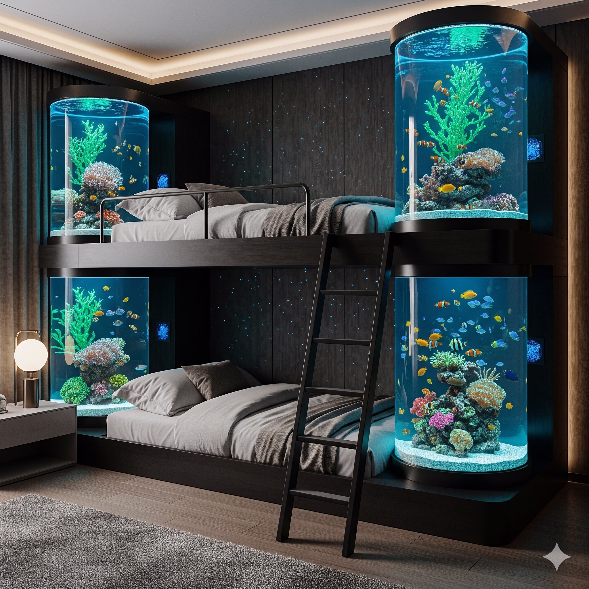 Types of Aquarium Bunk Beds